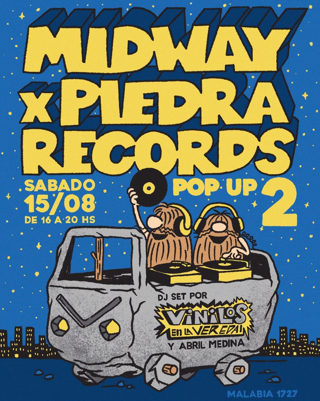 Pop Up de Vinilos con Piedra Records