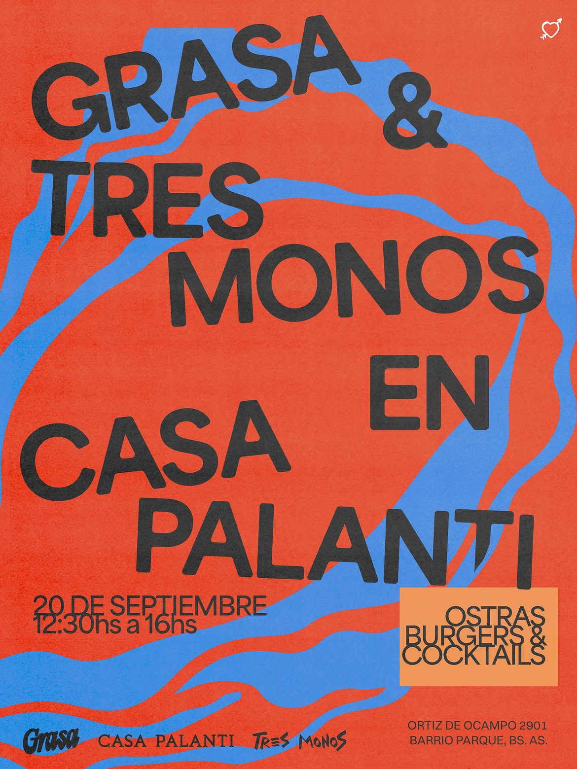 Grasa & Tres Monos en Casa Palanti