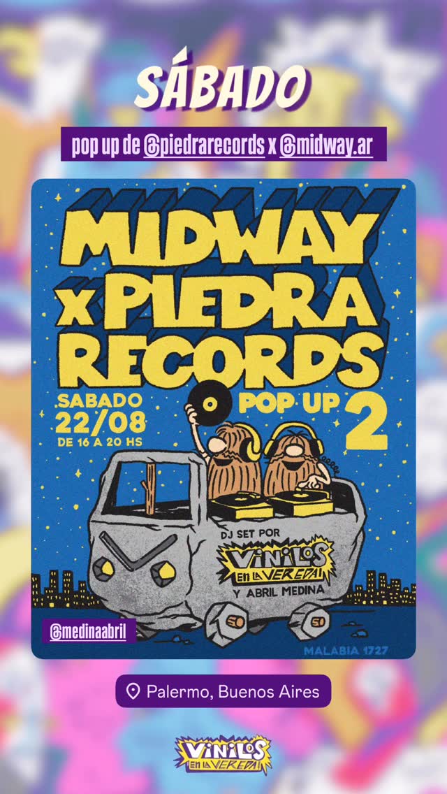 Midway x Piedra Records Pop Up 2